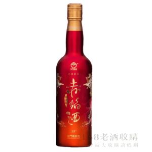 金門酒廠白金龍 赤焰酒 (赤焰紅) 600ml